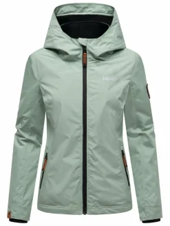 Marikoo Jacken & Westen<Damen Übergangsjacke - Erdbeere mint uni