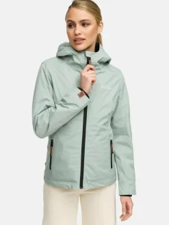 Marikoo Jacken & Westen<Damen Übergangsjacke - Erdbeere mint uni