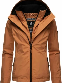 Marikoo Jacken & Westen<Damen Übergangsjacke - Erdbeere terra uni