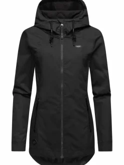 Ragwear Jacken & Westen<Damen Übergangsjacke - Zuzka schwarz uni