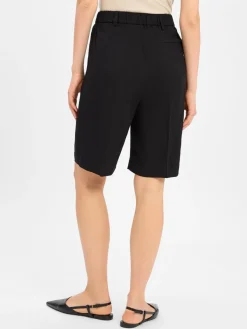 Damen Someday Hosen>Damen Bermuda mit Leinen-Anteil - Celino