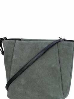 Liebeskind Berlin Taschen & Rucksäcke<Damen Beuteltasche - Chudy Suede grün uni