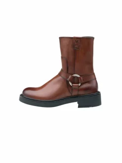 Lloyd Boots & Stiefeletten<Damen Bikerboots cognac uni