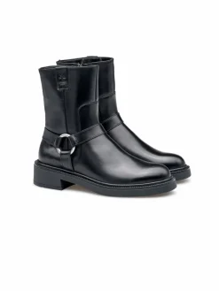 Lloyd Boots & Stiefeletten<Damen Bikerboots schwarz uni