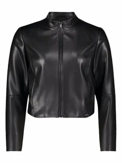 Betty & Co Blazer<Damen Bikerjacke schwarz uni