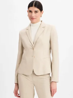More & More Blazer<Damen Blazer sand strukturiert