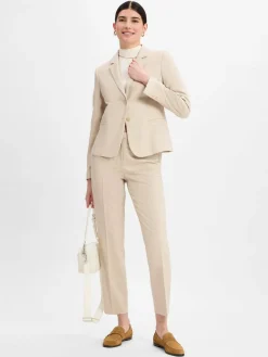 More & More Blazer<Damen Blazer sand strukturiert