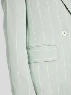 Marc Cain Blazer<Damen Blazer hellblau gestreift