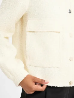 More & More Blazer<Damen Blazer ecru strukturiert