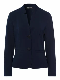 Frank Walder Blazer<Damen Blazer marine blau uni
