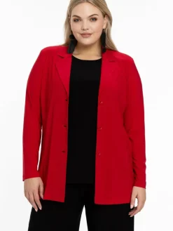 YOEK Blazer<Damen Blazer rot uni