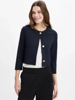 s.Oliver BLACK LABEL Blazer<Damen Blazer marine uni