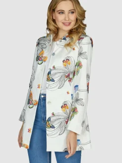 White Label Blazer<Damen Blazer weiß uni