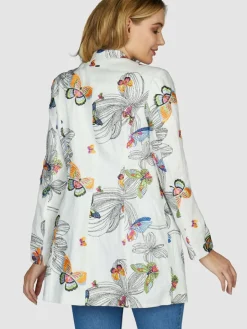 White Label Blazer<Damen Blazer weiß uni