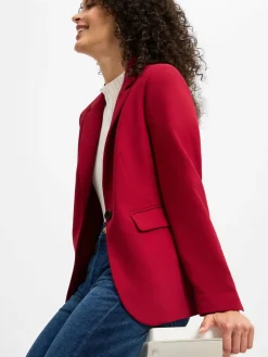 More & More Blazer<Damen Blazer rot uni