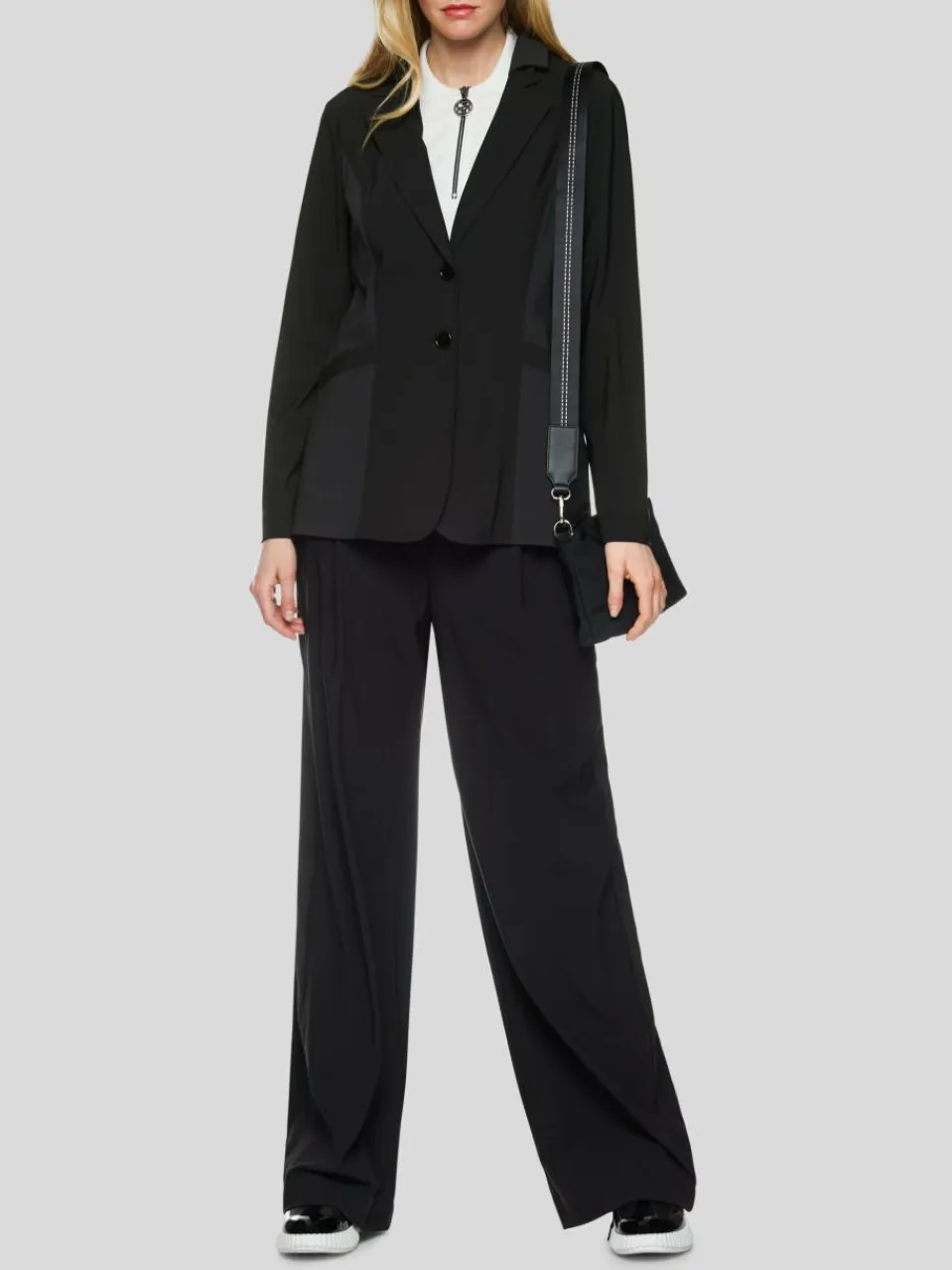 Marc Cain Blazer<Damen Blazer schwarz uni