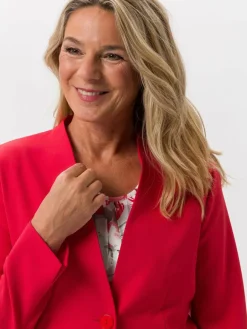 Frank Walder Blazer<Damen Blazer rot uni