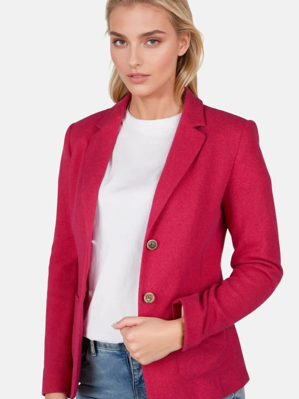 White Label Blazer<Damen Blazer pink uni