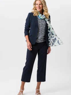 Frank Walder Blazer<Damen Blazer marine blau uni