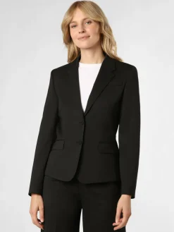 HUGO Blazer<Damen Blazer - Aredana schwarz uni