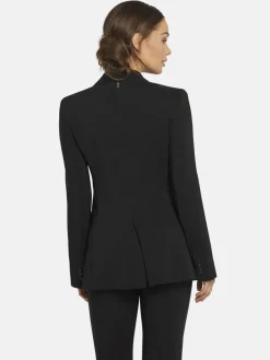 Nicowa Blazer<Damen Blazer - CARIWO schwarz uni