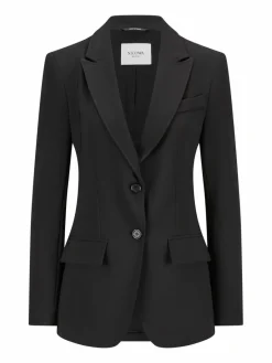 Nicowa Blazer<Damen Blazer - CARIWO schwarz uni