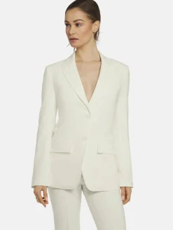 Nicowa Blazer<Damen Blazer - CARIWO weiß uni