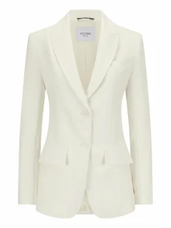 Nicowa Blazer<Damen Blazer - CARIWO weiß uni
