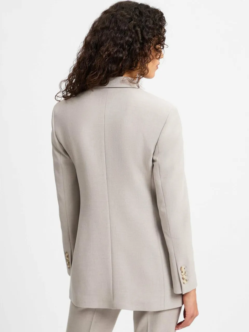 BOSS Blazer<Damen Blazer - Jaleto hellgrau uni