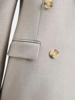 BOSS Blazer<Damen Blazer - Jaleto hellgrau uni