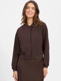 Someday Blazer|Jacken & Westen<Damen Blazer - Narlie detail schoko uni