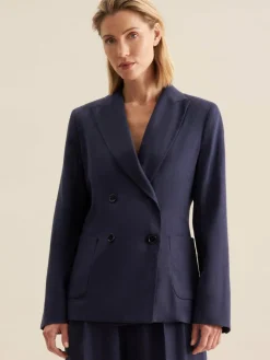 Seidensticker Blazer<Damen Blazer - Uni blau uni