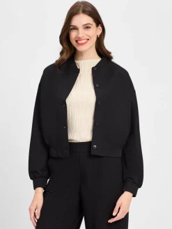 Someday Blazer<Damen Blazer Narlie schwarz uni