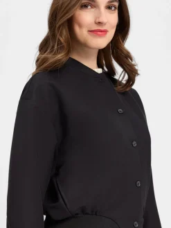 Someday Blazer<Damen Blazer Narlie schwarz uni