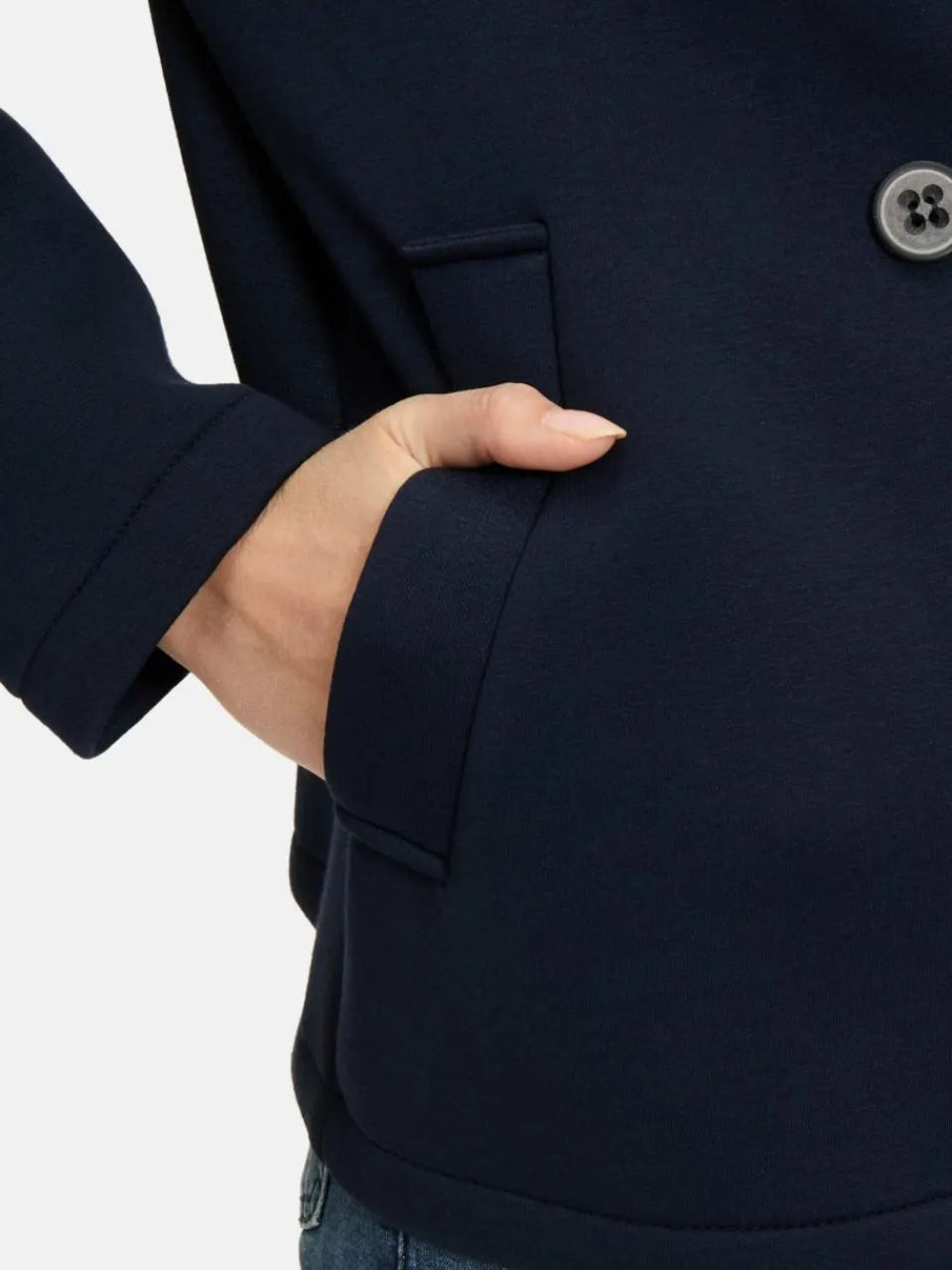 Amber & June Blazer<Damen Blazer-Jacke marine royal uni