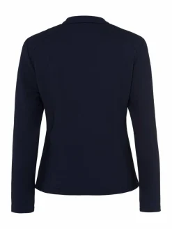 Frank Walder Sweatshirts & Sweatjacken<Damen Blazerjacke marine blau uni
