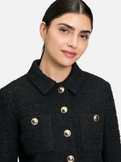 Betty Barclay Blazer<Damen Blazer-Jacke schwarz uni