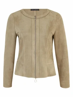 Betty Barclay Blazer<Damen Blazer-Jacke taupe uni
