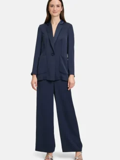 Vera Mont Blazer<Damen Blazer-Jacke marine uni