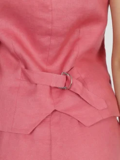 Vicci Germany Jacken & Westen<Damen Blazerweste altrosa uni