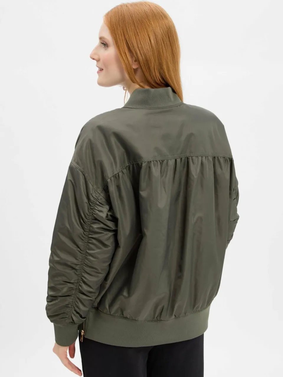 Marie Lund Collection Jacken & Westen<Damen Blouson khaki uni