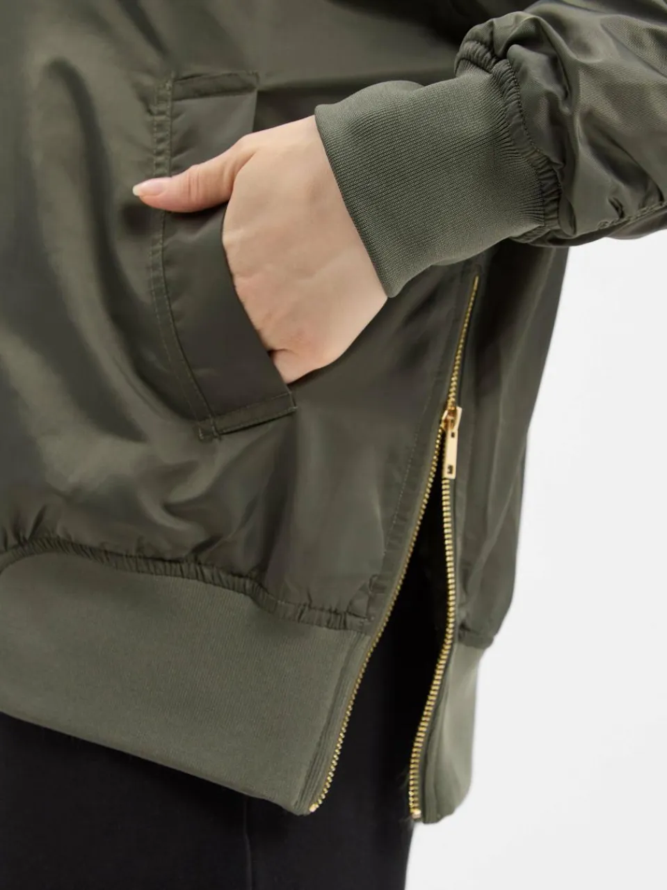 Marie Lund Collection Jacken & Westen<Damen Blouson khaki uni