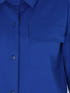 Schmuddelwedda Jacken & Westen<Damen Blouson royal gemustert