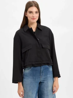 Someday Jacken & Westen<Damen Blouson schwarz uni