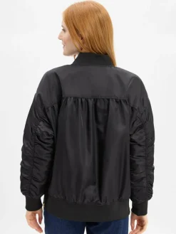 Marie Lund Collection Jacken & Westen<Damen Blouson schwarz uni