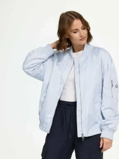 MANISA Fashion Jacken & Westen<Damen Blouson hellblau uni