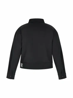 Schmuddelwedda Jacken & Westen<Damen Blouson schwarz gemustert