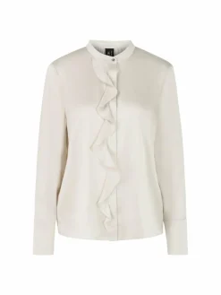 Marc Cain Blusen<Damen Bluse beige uni