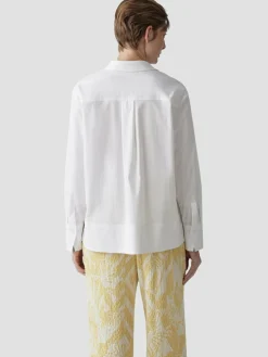 LCMT Blusen<Damen Bluse weiß uni