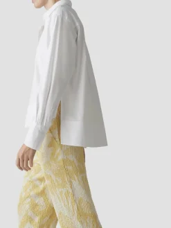 LCMT Blusen<Damen Bluse weiß uni